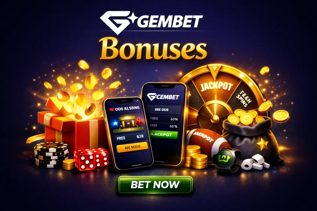 Gembet app bonuses