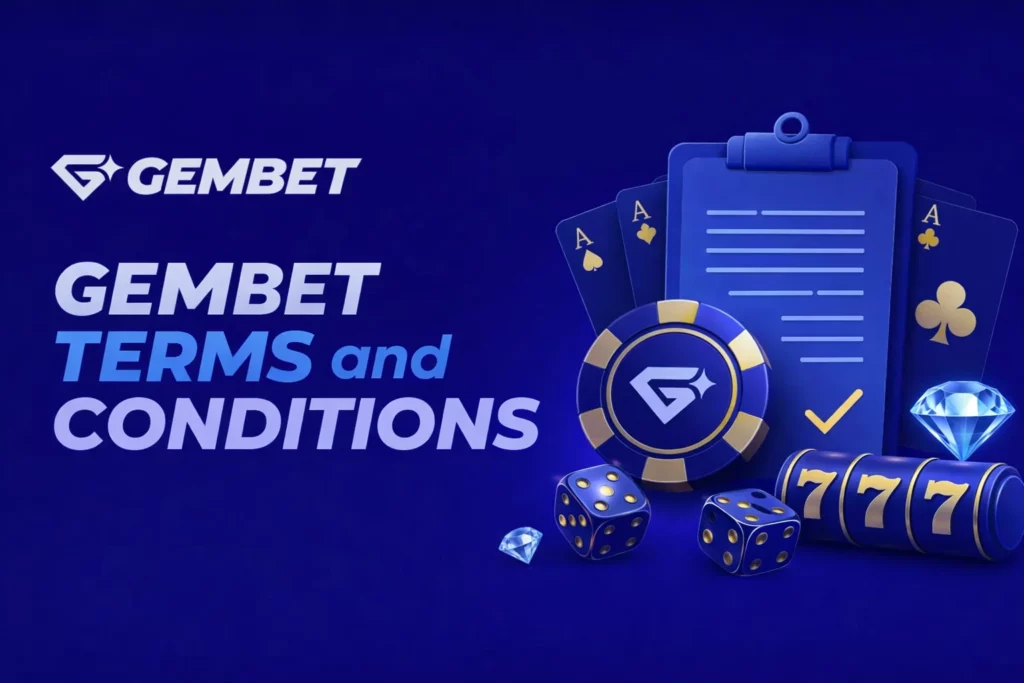 Gembet terms and conditions